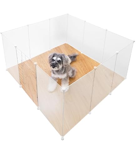 Amazon | ペットフェンス ペットサークル ケージ 12枚セット 45×35cm