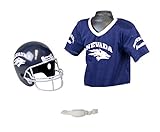 Franklin Sports NCAA Nevada WolfpackユースチームHelmet and Jersey Set