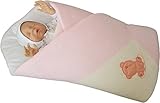 BlueberryShop Warm Thermo Terry Swaddle Wrap Blanket Sleeping Bag for Newborn, baby shower GIFT 100%