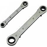 SUN UP 8サイズ板ラチェットレンチ 2本セット <6x8x10x12> <13x14x17x19>