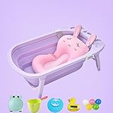 KTYX 新生児の製品は、普遍的な子供の大きな厚いお風呂に座ることができます 浴槽 (色 : パープル ぱ゜ぷる)