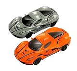 1/43スケール スロットカーレース RCトラックカー スロットルレーシング スロットカー 2台セット (Type N)