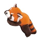 レッサーパンダのぬいぐるみ,レッサーパンダのぬいぐるみ - レッサーパンダのぬいぐるみ模擬ぬいぐるみ,動物ぬいぐるみ枕、15.8インチレッサーパンダぬいぐるみ、ぬいぐるみ抱き人形子供用