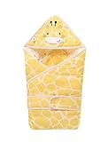 キリンパターンソフトで快適な厚手のキルテッド、イエロー、ベビー押さえつけるブランケット