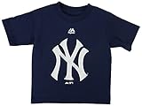 ニューヨーク・ヤンキースToddler Navy PrimaryチームロゴTシャツ