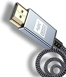 4K HDMI ケーブル 15m【ハイスピード アップグレード版】 HDMI 2.0規格HDMI Cable 4K 60Hz 対応 (グレー)