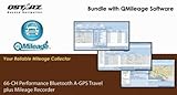 Qstarz BT-Q1000XTM Mileage Bluetooth Data Logger GPS Receiver (66 ch, AGPS, Vibration sensor, 400K w