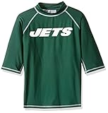 NFLニューヨークJets Boy 's Licensed Rashguard Top グリーン