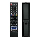 パナソニック対応 テレビリモコン VIERA対応【設定済み/電池付き有】N2QAYB000814 TH-32A300 TH-39A300 TH-50A300 TH-24A300 TH-32A305 TH-39A305 TH-50A305 TH-L50C65 TH-L24C6 TH-L32C6 TH-L39C60 など対応 互換