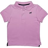 カーターズ（Carter's）【6歳用】【ラベンダー犬ポロシャツ】男の子薄紫犬ワンポイント刺繍ポロシャツ 6years 120cm 春夏コーデトップス,出産祝い,半袖シャツ【並行輸入】