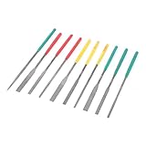 uxcell ダイヤモンドヤスリ　ガラス　ストーン　彫刻　カービング　130x4mm　10枚