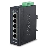 PLANET 産業用5ポートスイッチングハブ 100BASE-TX対応 ISW-500T