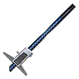 シンワ デジタルデップスゲージ 200mm ホールド機能付 19307