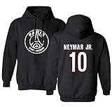 PSGパリ・サンジェルマン# 10 NEYMAR JR。ジャージーシャツSoccer Footballメンズパーカースウェットシャツ
