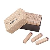 東京堂 フラワー資材 ミニ文字スタンプセット (28コ入り) SN0J1202-006