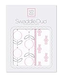 スワドルデザインズ おくるみ デュオ ロリフラワー&リトルバニー ピンク 2枚セット SD-638P 【日本正規品】