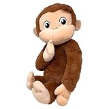 とってもキュートなぬいぐるみ おさるのジョージ ギガジャンボ ふりむき ポーズ ぬいぐるみ 約50cm