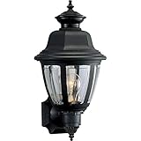 Progress Lighting P5737-31 Wall Lantern with Clear Beveled Acrylic Panels, Black [並行輸入品]
