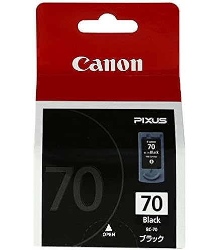 Amazon.co.jp: キヤノン 純正インクカートリッジ BC-70 ブラック BC-70