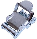 [M.walk] バックル 幅15mmテープ用 取付金具付き (ポンチ無)