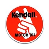 ステッカー#063 Kendall (8x8cm) / ケンドル アメリカン雑貨
