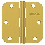 SchlageロックCo 3 Pack 3 5 "ラウンド半径コーナーヒンジCarded SC3P1011F608E