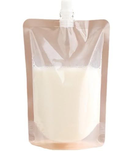 Amazon｜KazeSo スパウトパウチ 200個セット 透明 30ml〜500ml
