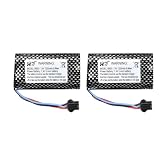 MNモデル 7.4V 1200mAh リチウムバッテリー 2個 MN82S MN128 MN168 MN99S MN98互換品 ラジコンクローラーおもちゃ電池 SM3Pコネクター