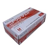 EBUNO No.578 ニトリル シエル ダークブルー パウダーフリー ニトリルゴム製手袋 Mサイズ 200枚