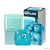 MEDIHEAL Madecassoside トナーパッド [Disney Pixar Edition] - ムラのある肌の色を改善するCentella Asiatica-ビーガンフェイスガーゼパッド、フルサイズ100パッド+リフィル100パッド