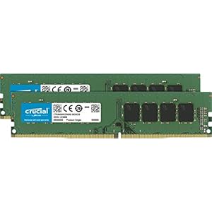 Crucial(Micron製) デスクトップPC用メモリ PC4-21300(DDR4-2666) 8GB×2枚 CL19 SRx8 288pin CT2K8G4DFS8266