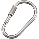 TRUSCO(トラスコ) ステンレス カラビナジャンボ(環付) 12mm TKBJ12B
