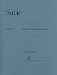 サティ: 官僚的なソナティナ/原典版/Kramer編/ヘンレ社/ピアノ・ソロ