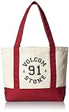 [ヴォルコム] ビッグ キャンバス トートバッグ JAPAN LIMITED モデル【 Bold Stone Tote 】 E65116JA RED_レッド