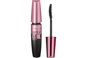 メイベリン MAYBELLINE マスカラ ボリューム エクスプレス ハイパーカール R 01 ブラック ウォータープルーフ.