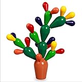 KLUMA　サボテンバランスゲーム　積み木　赤ちゃん　おもちゃ　女の子　男の子　組み立て　知育玩具　早期開発　立体パズル　可愛い　カラフル