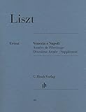 リスト: 巡礼の年 第2年への補遺 「ヴェネツィアとナポリ」/原典版/Herttrich編/Schilde運指/ヘンレ社/ピアノ・ソロ