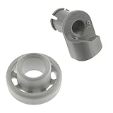 spares2goクラシックスタイルUpperバスケットラックWheels for Atag食器洗い機( Small , 23.5 MM直径)