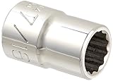Wright Tool 3114 3/8" Drive 12 Point Standard Socket, 7/16" [並行輸入品]