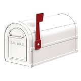 Salsbury Industries 4850WHT Heavy Duty Rural Mailbox, White [並行輸入品]