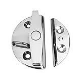 SunniMix ステンレス　マリン　ボート用　ドアキャッチ　ドア　ラッチ　ツイストロック　金具　55ミリメートル