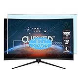 2枚 VacFun ブルーライトカット フィルム ， MSI G27C6P E2 27インチ モニター 向けの ブルーライトカットフィルム 保護フィルム 液晶保護フィルム（非 ガラスフィルム 強化ガラス ガラス ケース カバー ）