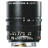 Leica 単焦点レンズ アポ・ズミクロンM 75mm F2.0 ASPH. 11637C