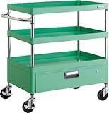 ＴＲＵＳＣＯ　フェニックスワゴン　７５０Ｘ５００ＸＨ８８０　１段引出付　Ｗ色【PEW973VW】 (販売単位：1台)