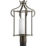 Progress Lighting P6407-20 Imperial Collection 1-Light Post Lantern, Antique Bronze [並行輸入品]