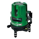 デンサン 充電式レーザー墨出器 グリーンレーザーポイントライナー LBP-6GR