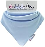 Dribble Ons Baby Babandana Bib Keep Infants Dry (Baby Blue) by Sock Ons [並行輸入品]