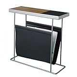 DUENDE Companion with MAGAZINE RACK（コンパニオン　マガジンラック） シルバーフレーム×ブラックトレイ　サイドテーブル