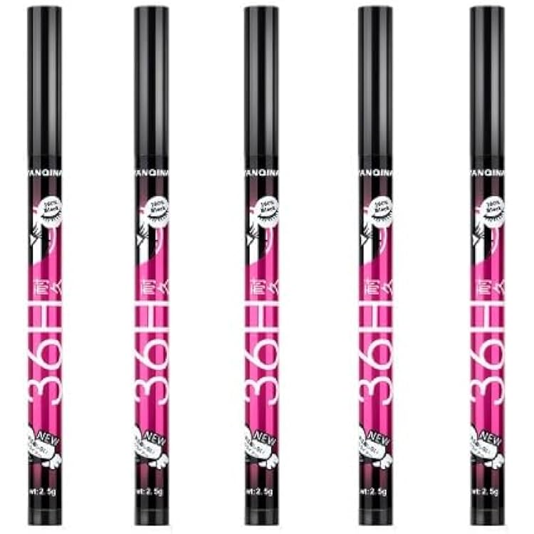 Amazon.co.jp: 【5本セット】アイライナー 36hブラック3本+36hブラウン