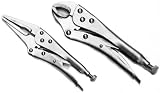 Tradespro 836602 Jaw Locking Pliers, 2-Piece [並行輸入品]